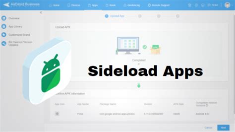 How to sideload and install apps on Android as APKs or App .